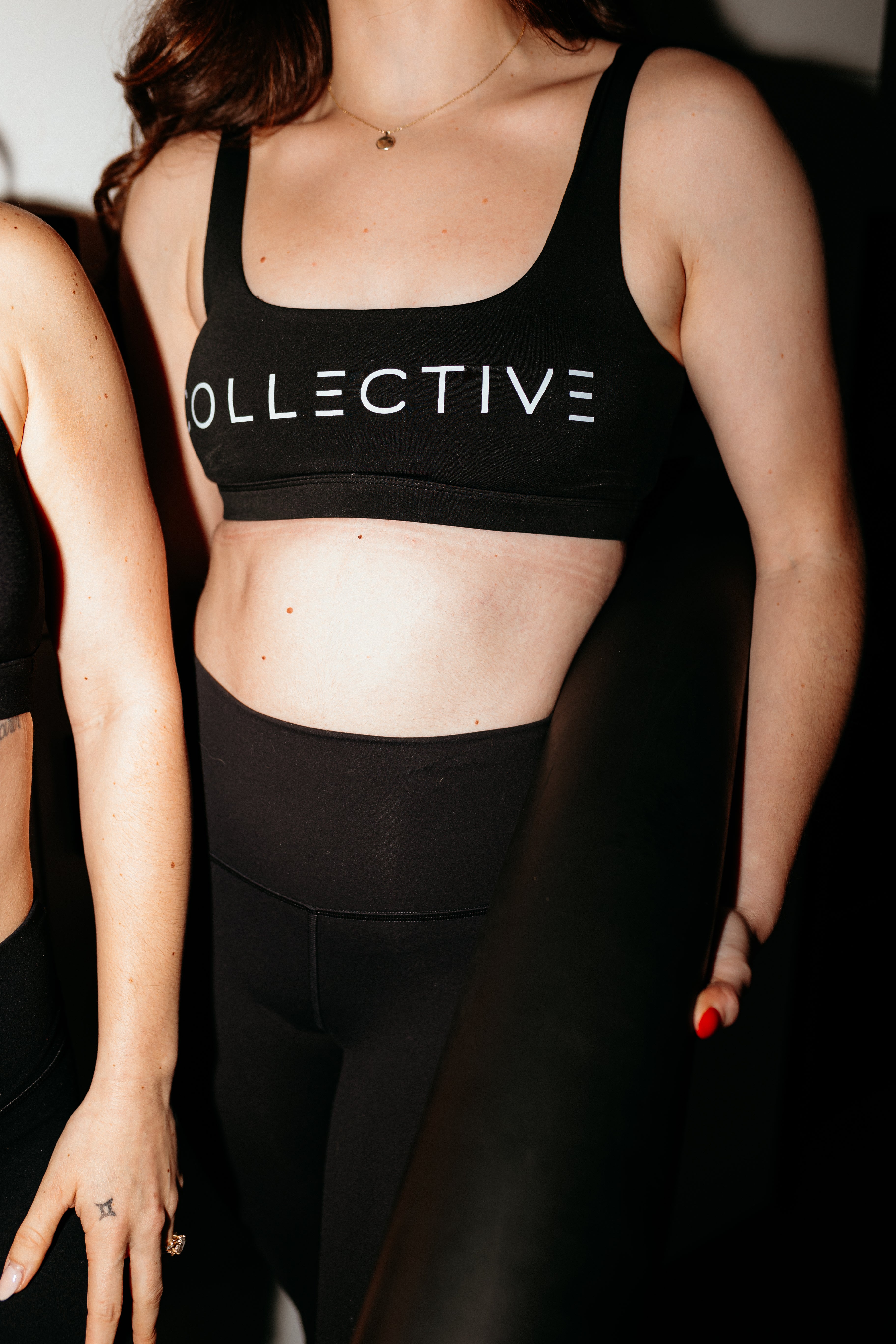 Collective Studios The Box Cut Bra - Black