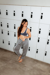 The Mens Sweatpants - Storm - Collective Studios - Back Pocket - Printed - Black