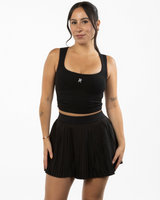 REFORM STUDIOS Core Collection - The Square Neck Tank - Black