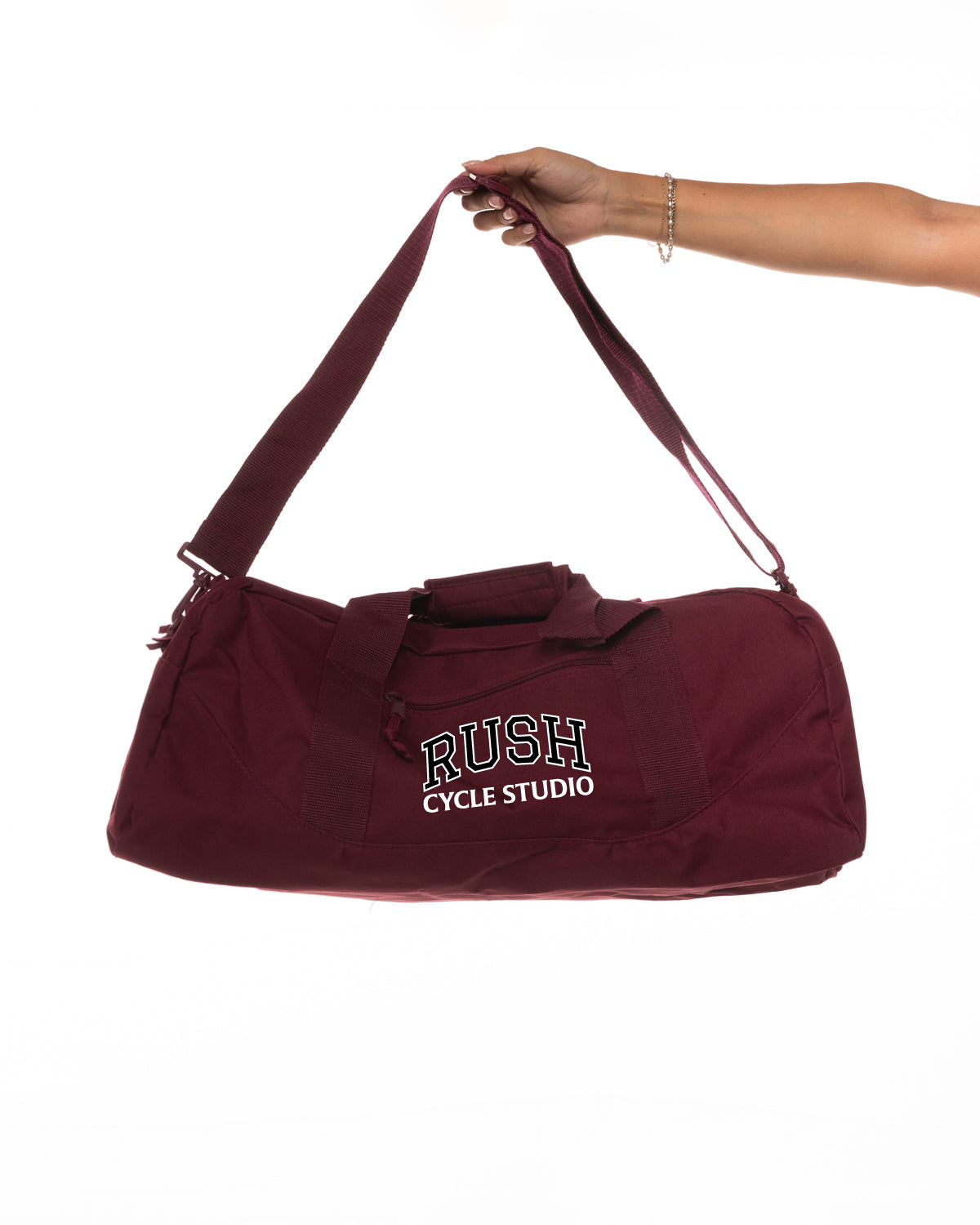 Rush Cycle Studio The Gym Duffel - Maroon