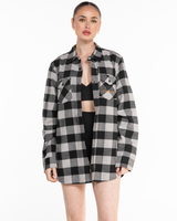 Rush Cycle Studio - The Flannel - Heather / Black