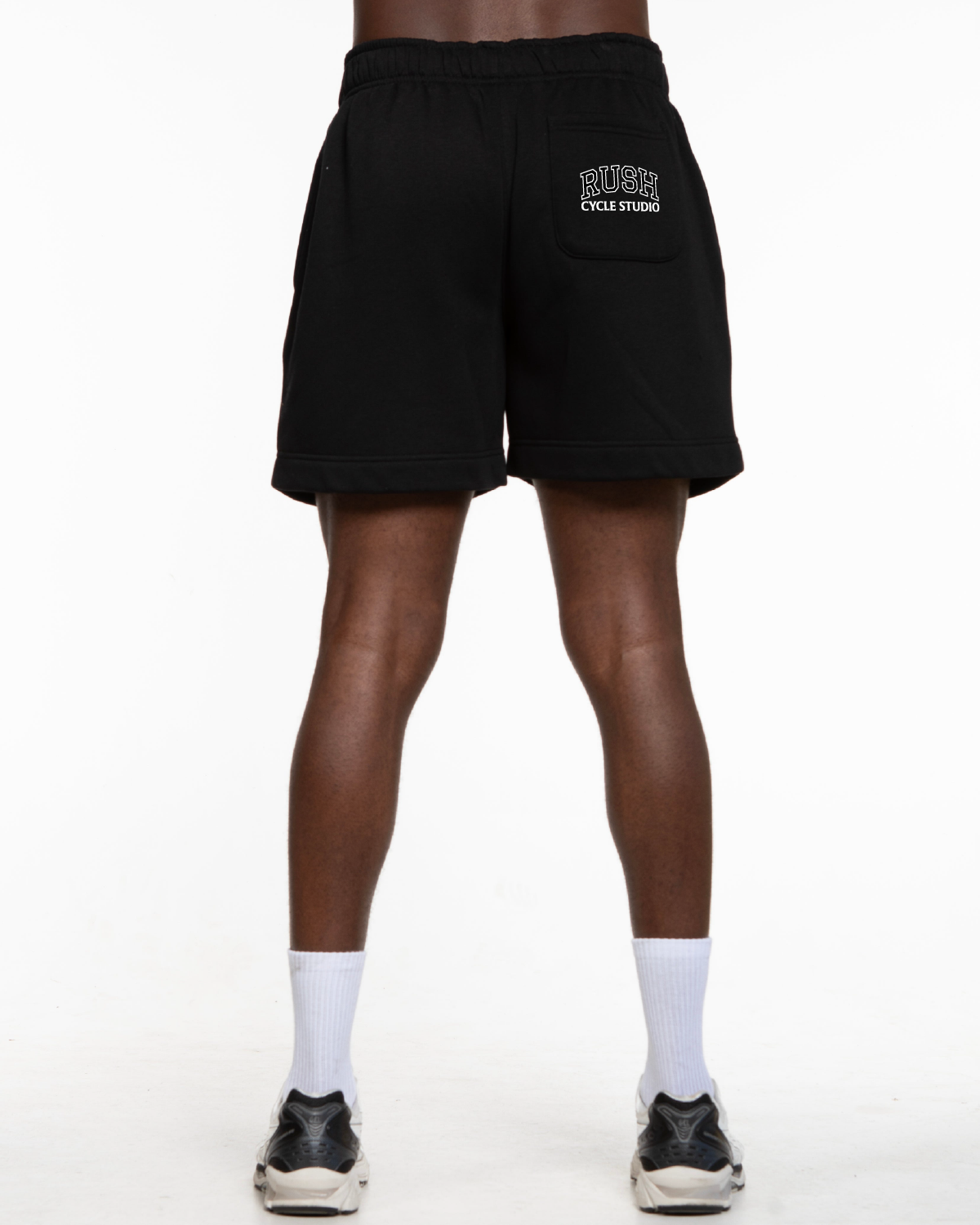 Rush Cycle Studio - The Mens Sweat Shorts - Black