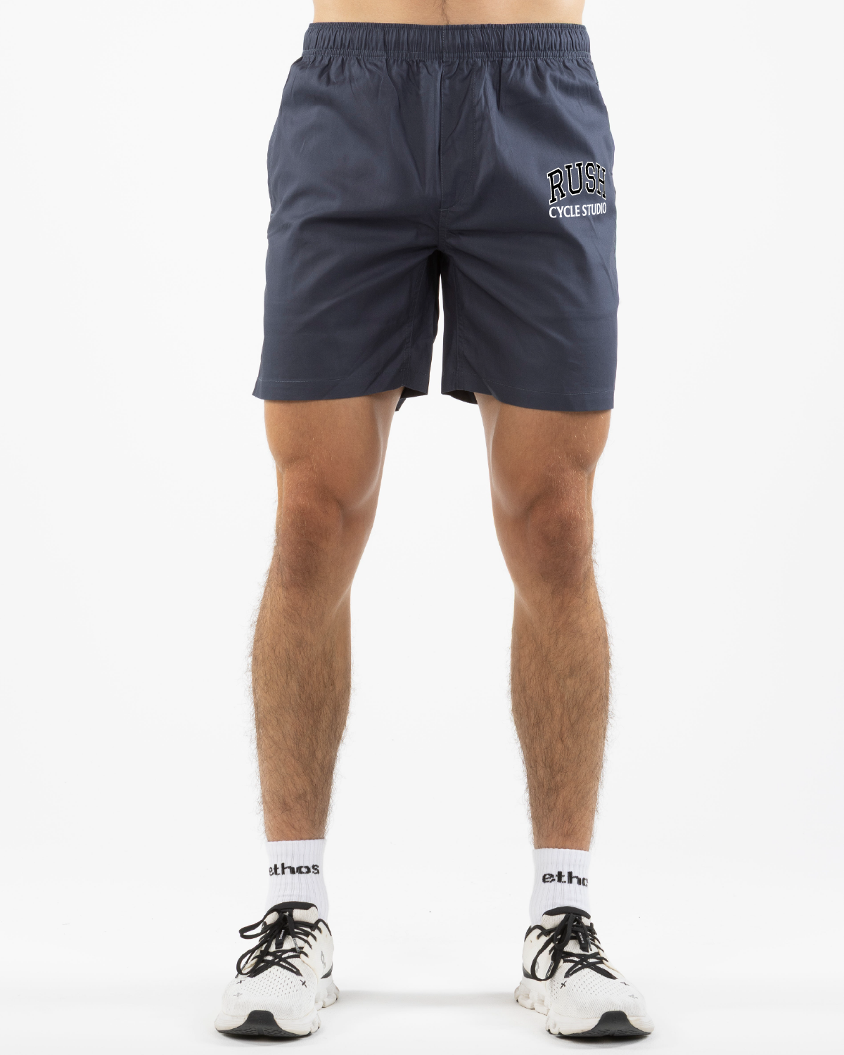 Rush Cycle Studio - The Mens Beach Short - Petrol Blue