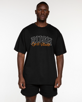 Rush Cycle Studio - The Mens Heavyweight Tee - Black