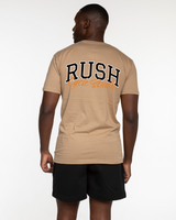 Rush Cycle Studio - The Mens Tee - Sand