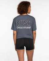 Rush Cycle Studio - The Mens Tee - Petrol