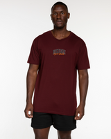 Rush Cycle Studio - The Mens Tee - Maroon
