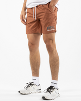 Rush Cycle Studio -The Mens Beach Short - Clay