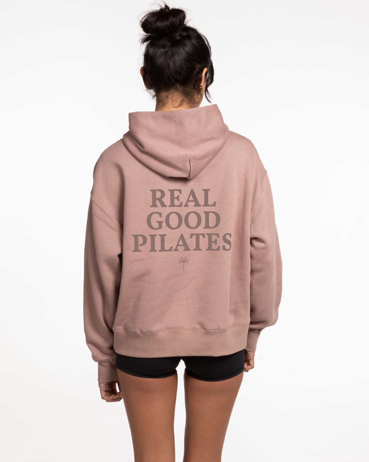 Real Good Pilates - Womens Hoodie - Clay