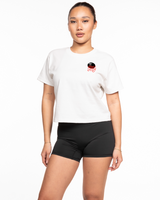 Copa Mundial Boxy Crop Tee - Off White