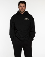 Swamis Endless - The Mens Hoodie - Black - "ENDLESS COFFEE"