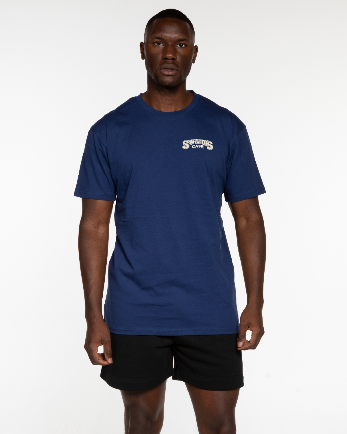 Swamis Endless - The Mens Tee - Cobalt - "ENDLESS COFFEE"