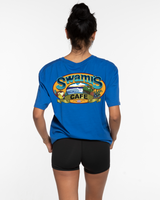 Swamis Core - The Mens Tee - Royal - Front & Back Logo