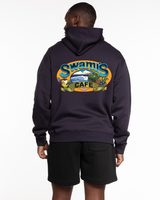 Swamis Core - The Mens Hoodie - Ink - Front & Back Logo