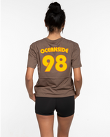 Swamis Padres - The Mens Tee - Walnut -  "OCEANSIDE"