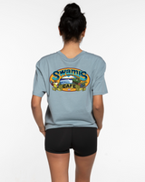 Swamis Core - The Mens Tee - Mineral - Front & Back Logo