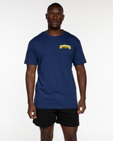 Swamis Endless - The Mens Tee - Cobalt - "BEACH PLEASE"