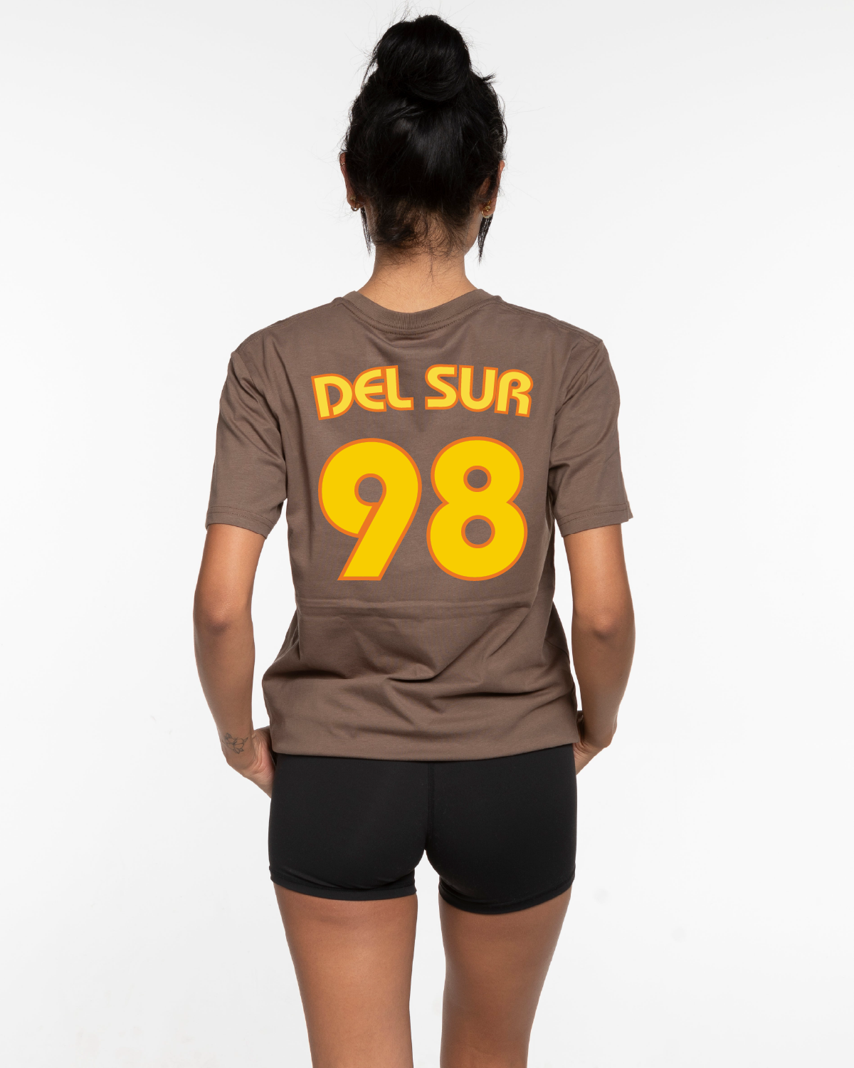 Swamis Padres - The Mens Tee - Walnut - "DEL SUR"