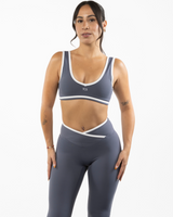 Collective Studios - The Piped Bra - Petrol Blue