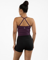 The Refinery Fitness Studio Womens Sporty Tank - Purple