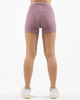 The Refinery Fitness Studio Piped Crossover Short - Light Purple