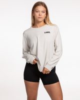 Studio 205 -The Womens Heavyweight Long Sleeve - Washed Bone