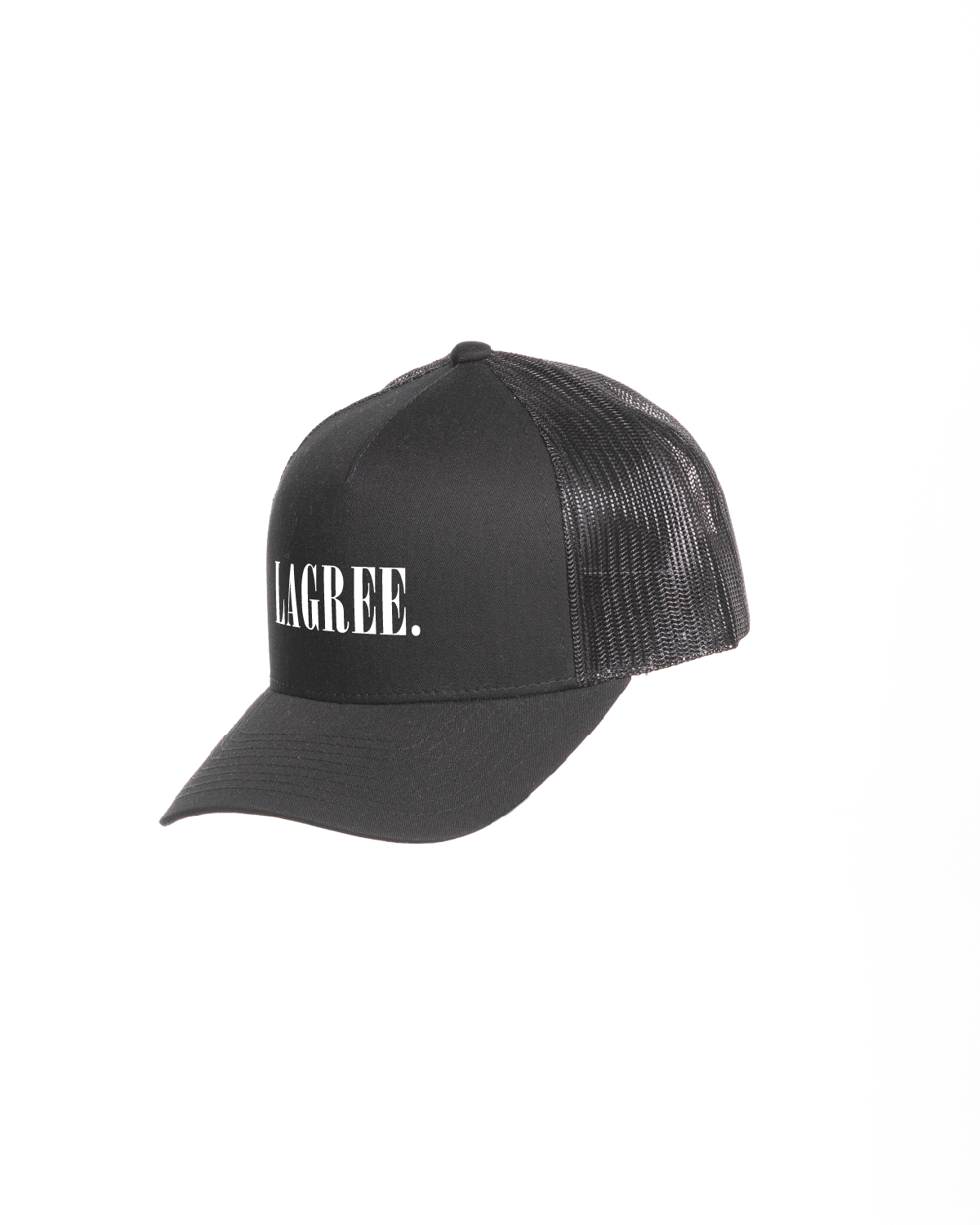 Studio 205 - The 5 Panel Trucker Hat - Black