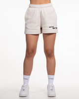 Right Place Right Time Sweat Shorts - Bone - Right Place
