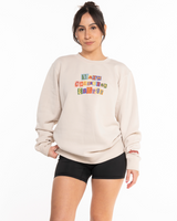 Main Character Classic Crewneck - Washed Ivory
