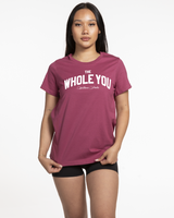 The Whole You Womens Tee - Berry