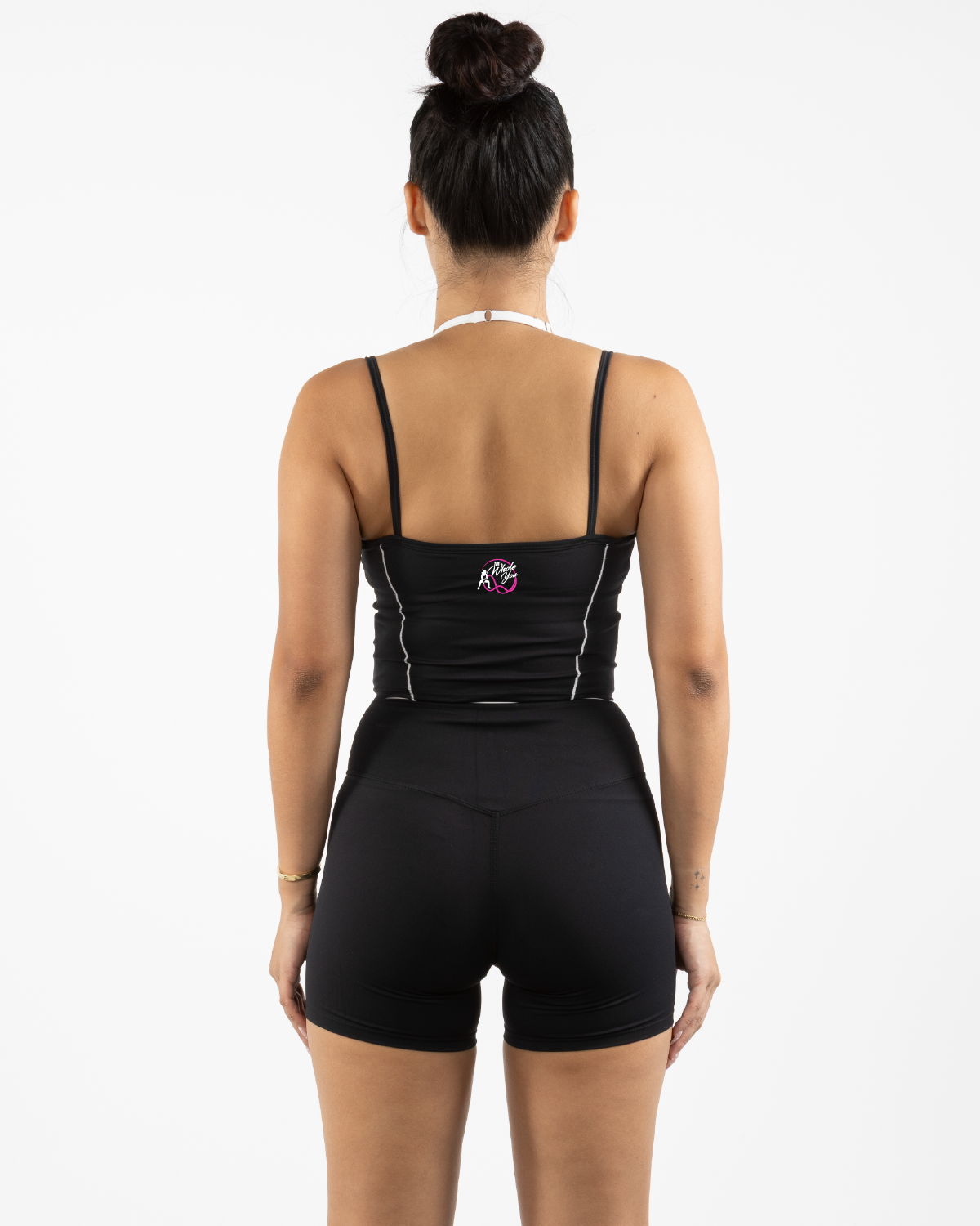 The Whole You Wellness - The Piped Tank - Black