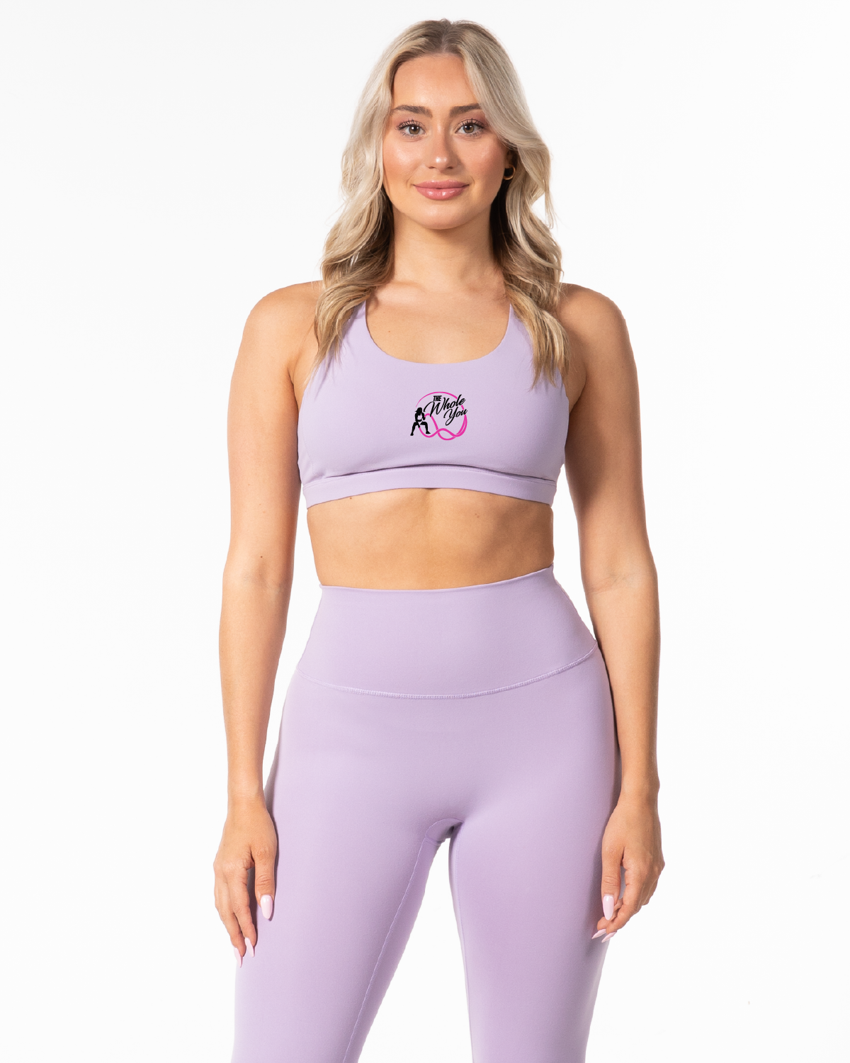The Whole You Wellness - The Racer Bra - Lavender