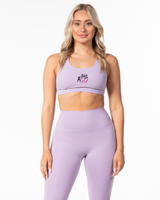 The Whole You Wellness - The Racer Bra - Lavender