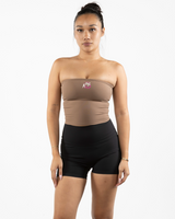 The Whole You Wellness - The Sporty Tube Top - Brown