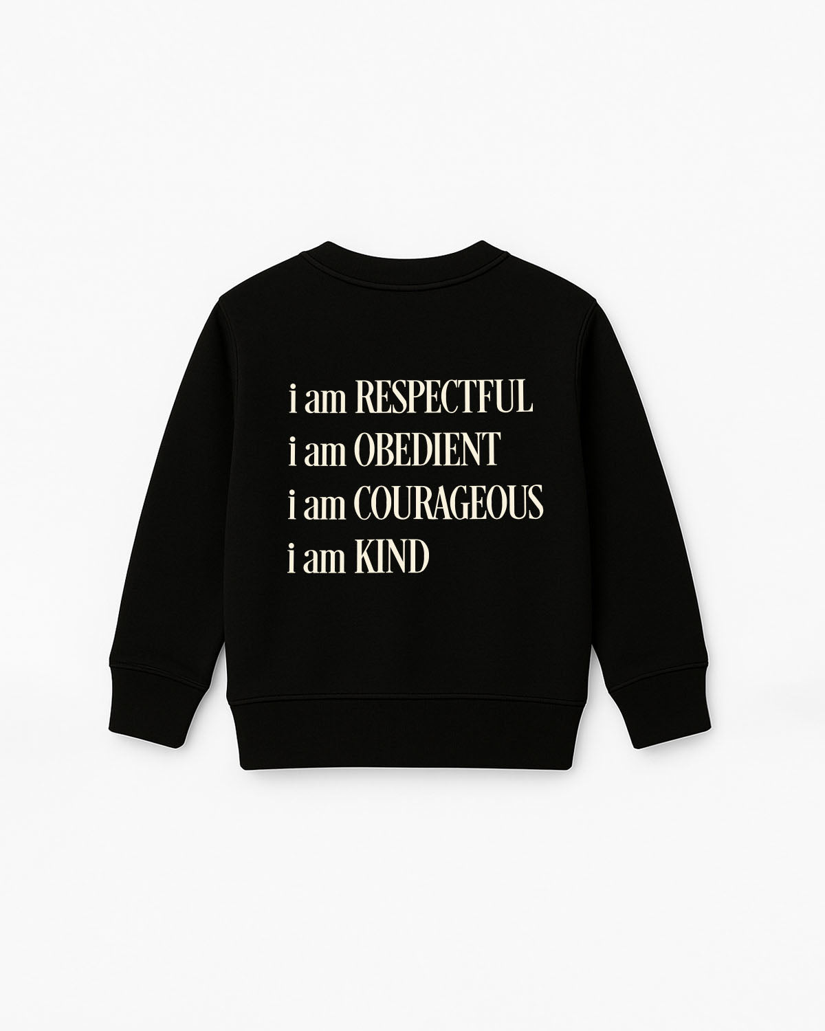 ROCK Values Kids Sweatshirt - Black