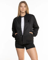 White House Pilates Mens Varsity Jacket - Black