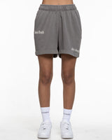 Miss Lymph Unisex Sweat Shorts - Washed Gray