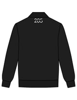 The Mens Bomber Jacket - Black - Studio 205 - Left Chest "LAGREE" & Back Neckline - Printed - White