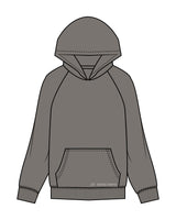 Miss Lymph Unisex Hoodie - Washed Gray