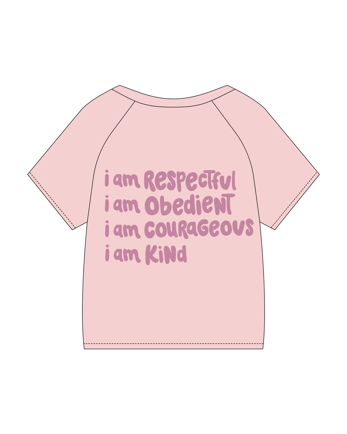 Raising Rock Kids Tee - Pink