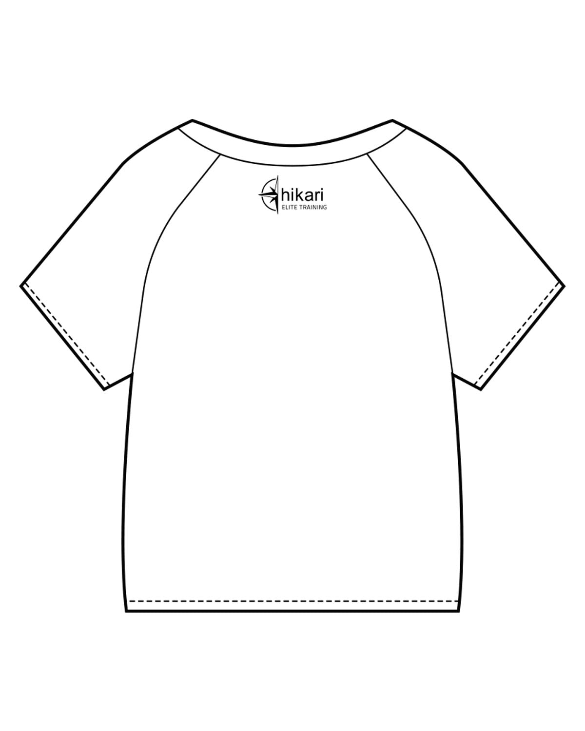 Hikari Kids Core Tee - White Clarity (Stacked Edition)