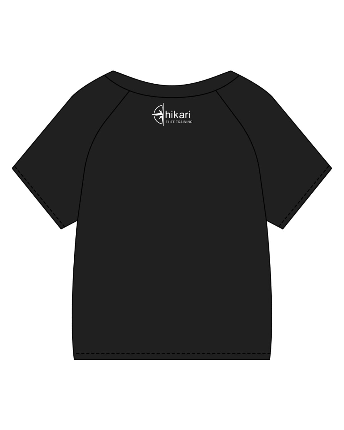 Hikari Kids Core Tee - Blackout (Stacked Edition)