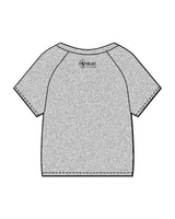 Hikari Kids Core Tee - Heather Steel