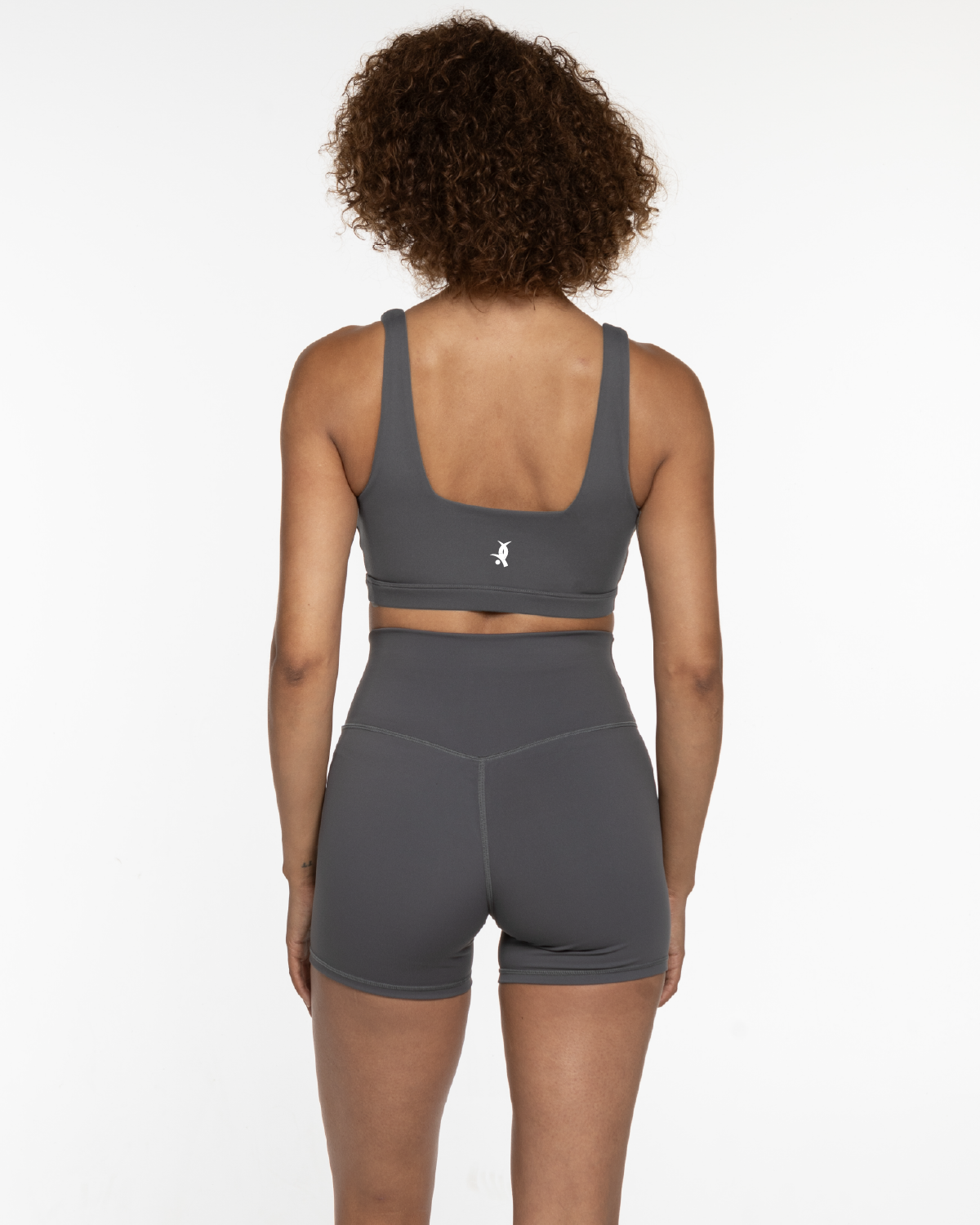 White House Pilates Box Cut Bra - Pebble